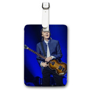 Onyourcases Paul Mc Cartney Custom Luggage Tags Personalized Name PU Leather Luggage Tag Brand With Strap Awesome Baggage Hanging Suitcase Top Bag Tags Name ID Labels Travel Bag Accessories