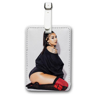 Onyourcases Queen Naija Custom Luggage Tags Personalized Name PU Leather Luggage Tag Brand With Strap Awesome Baggage Hanging Suitcase Top Bag Tags Name ID Labels Travel Bag Accessories