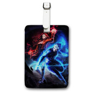 Onyourcases Quicksilver and Scarlet Witch Custom Luggage Tags Personalized Name PU Leather Luggage Tag Brand With Strap Awesome Baggage Hanging Suitcase Top Bag Tags Name ID Labels Travel Bag Accessories