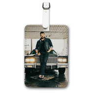 Onyourcases Randy Houser Custom Luggage Tags Personalized Name PU Leather Luggage Tag Brand With Strap Awesome Baggage Hanging Suitcase Top Bag Tags Name ID Labels Travel Bag Accessories
