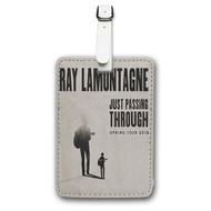 Onyourcases Ray La Montagne Just Passing Through Custom Luggage Tags Personalized Name PU Leather Luggage Tag Brand With Strap Awesome Baggage Hanging Suitcase Top Bag Tags Name ID Labels Travel Bag Accessories