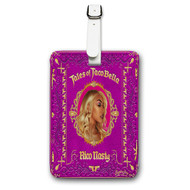 Onyourcases Rico Nasty Custom Luggage Tags Personalized Name PU Leather Luggage Tag Brand With Strap Awesome Baggage Hanging Suitcase Top Bag Tags Name ID Labels Travel Bag Accessories