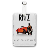 Onyourcases Ritz Rapper Custom Luggage Tags Personalized Name PU Leather Luggage Tag Brand With Strap Awesome Baggage Hanging Suitcase Top Bag Tags Name ID Labels Travel Bag Accessories
