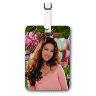Onyourcases Selena Quintanilla Custom Luggage Tags Personalized Name PU Leather Luggage Tag Brand With Strap Awesome Baggage Hanging Suitcase Top Bag Tags Name ID Labels Travel Bag Accessories