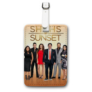 Onyourcases Shahs of Sunset Custom Luggage Tags Personalized Name PU Leather Luggage Tag Brand With Strap Awesome Baggage Hanging Suitcase Top Bag Tags Name ID Labels Travel Bag Accessories