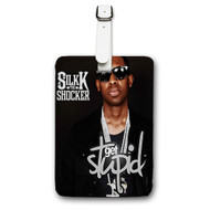 Onyourcases Silkk the Shocker Custom Luggage Tags Personalized Name PU Leather Luggage Tag Brand With Strap Awesome Baggage Hanging Suitcase Top Bag Tags Name ID Labels Travel Bag Accessories