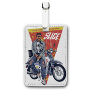 Onyourcases Slice Movie Chance Bennet The Rapper Custom Luggage Tags Personalized Name PU Leather Luggage Tag Brand With Strap Awesome Baggage Hanging Suitcase Top Bag Tags Name ID Labels Travel Bag Accessories