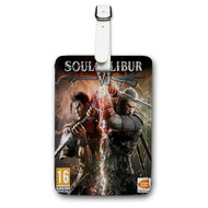 Onyourcases Soulcalibur VI Custom Luggage Tags Personalized Name PU Leather Luggage Tag Brand With Strap Awesome Baggage Hanging Suitcase Top Bag Tags Name ID Labels Travel Bag Accessories