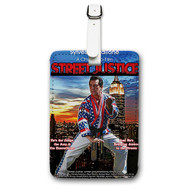 Onyourcases Street Justice Custom Luggage Tags Personalized Name PU Leather Luggage Tag Brand With Strap Awesome Baggage Hanging Suitcase Top Bag Tags Name ID Labels Travel Bag Accessories