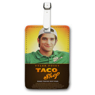 Onyourcases Taco Shop Custom Luggage Tags Personalized Name PU Leather Luggage Tag Brand With Strap Awesome Baggage Hanging Suitcase Top Bag Tags Name ID Labels Travel Bag Accessories