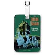 Onyourcases The Haunted Mansion Custom Luggage Tags Personalized Name PU Leather Luggage Tag Brand With Strap Awesome Baggage Hanging Suitcase Top Bag Tags Name ID Labels Travel Bag Accessories