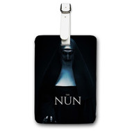 Onyourcases The Nun Custom Luggage Tags Personalized Name PU Leather Luggage Tag Brand With Strap Awesome Baggage Hanging Suitcase Top Bag Tags Name ID Labels Travel Bag Accessories
