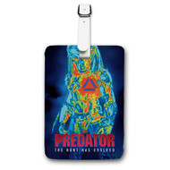 Onyourcases The Predator 2 Custom Luggage Tags Personalized Name PU Leather Luggage Tag Brand With Strap Awesome Baggage Hanging Suitcase Top Bag Tags Name ID Labels Travel Bag Accessories