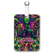 Onyourcases Thor Ragnarok Custom Luggage Tags Personalized Name PU Leather Luggage Tag Brand With Strap Awesome Baggage Hanging Suitcase Top Bag Tags Name ID Labels Travel Bag Accessories