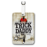 Onyourcases Trick Daddy Custom Luggage Tags Personalized Name PU Leather Luggage Tag Brand With Strap Awesome Baggage Hanging Suitcase Top Bag Tags Name ID Labels Travel Bag Accessories