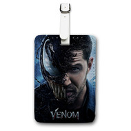Onyourcases Venom Custom Luggage Tags Personalized Name PU Leather Luggage Tag Brand With Strap Awesome Baggage Hanging Suitcase Top Bag Tags Name ID Labels Travel Bag Accessories