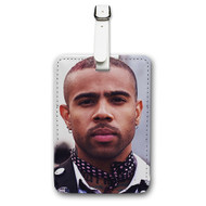 Onyourcases Vic Mensa Custom Luggage Tags Personalized Name PU Leather Luggage Tag Brand With Strap Awesome Baggage Hanging Suitcase Top Bag Tags Name ID Labels Travel Bag Accessories
