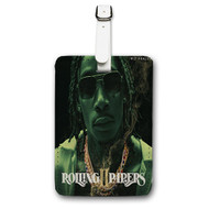 Onyourcases Wiz Khalifa Rolling Papers Custom Luggage Tags Personalized Name PU Leather Luggage Tag Brand With Strap Awesome Baggage Hanging Suitcase Top Bag Tags Name ID Labels Travel Bag Accessories