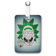 Onyourcases Wiz Khalifa Where Is Da Bud Custom Luggage Tags Personalized Name PU Leather Luggage Tag Brand With Strap Awesome Baggage Hanging Suitcase Top Bag Tags Name ID Labels Travel Bag Accessories