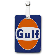Onyourcases 21 Gulf Custom Luggage Tags Personalized Name Brand PU Leather Luggage Tag With Strap Awesome Baggage Hanging Suitcase Bag Tags Top Name ID Labels Travel Bag Accessories