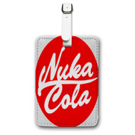 Onyourcases 43 Nuka Cola Custom Luggage Tags Personalized Name Brand PU Leather Luggage Tag With Strap Awesome Baggage Hanging Suitcase Bag Tags Top Name ID Labels Travel Bag Accessories