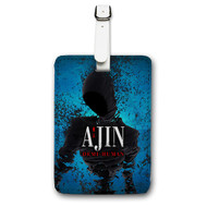 Onyourcases Ajin Demi Human Custom Luggage Tags Personalized Name Brand PU Leather Luggage Tag With Strap Awesome Baggage Hanging Suitcase Bag Tags Top Name ID Labels Travel Bag Accessories