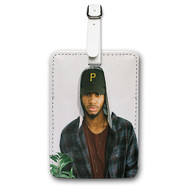 Onyourcases Bryson Tiller Custom Luggage Tags Personalized Name Brand PU Leather Luggage Tag With Strap Awesome Baggage Hanging Suitcase Bag Tags Top Name ID Labels Travel Bag Accessories