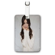 Onyourcases Camila Cabello 2 Custom Luggage Tags Personalized Name Brand PU Leather Luggage Tag With Strap Awesome Baggage Hanging Suitcase Bag Tags Top Name ID Labels Travel Bag Accessories