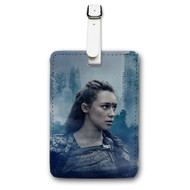 Onyourcases Commander Lexa The 100 Custom Luggage Tags Personalized Name Brand PU Leather Luggage Tag With Strap Awesome Baggage Hanging Suitcase Bag Tags Top Name ID Labels Travel Bag Accessories