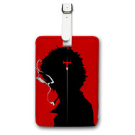 Onyourcases Cowboy Bebop 2 Custom Luggage Tags Personalized Name Brand PU Leather Luggage Tag With Strap Awesome Baggage Hanging Suitcase Bag Tags Top Name ID Labels Travel Bag Accessories