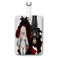 Onyourcases Deadman Wonderland Custom Luggage Tags Personalized Name Brand PU Leather Luggage Tag With Strap Awesome Baggage Hanging Suitcase Bag Tags Top Name ID Labels Travel Bag Accessories