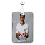 Onyourcases Dele Alli Custom Luggage Tags Personalized Name Brand PU Leather Luggage Tag With Strap Awesome Baggage Hanging Suitcase Bag Tags Top Name ID Labels Travel Bag Accessories