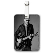 Onyourcases Eric Church Custom Luggage Tags Personalized Name Brand PU Leather Luggage Tag With Strap Awesome Baggage Hanging Suitcase Bag Tags Top Name ID Labels Travel Bag Accessories