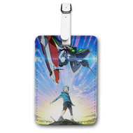 Onyourcases Eureka Seven 2 Custom Luggage Tags Personalized Name Brand PU Leather Luggage Tag With Strap Awesome Baggage Hanging Suitcase Bag Tags Top Name ID Labels Travel Bag Accessories