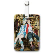 Onyourcases Eureka Seven 3 Custom Luggage Tags Personalized Name Brand PU Leather Luggage Tag With Strap Awesome Baggage Hanging Suitcase Bag Tags Top Name ID Labels Travel Bag Accessories