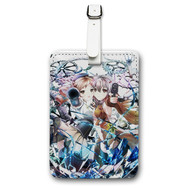 Onyourcases Guilty Crown Custom Luggage Tags Personalized Name Brand PU Leather Luggage Tag With Strap Awesome Baggage Hanging Suitcase Bag Tags Top Name ID Labels Travel Bag Accessories