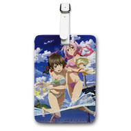 Onyourcases Guilty Crown Sexy Girls Custom Luggage Tags Personalized Name Brand PU Leather Luggage Tag With Strap Awesome Baggage Hanging Suitcase Bag Tags Top Name ID Labels Travel Bag Accessories