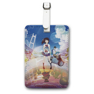 Onyourcases Hirune Hime Shiranai Watashi no Monogatari Custom Luggage Tags Personalized Name Brand PU Leather Luggage Tag With Strap Awesome Baggage Hanging Suitcase Bag Tags Top Name ID Labels Travel Bag Accessories