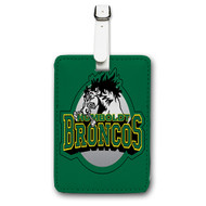 Onyourcases Humboldt Broncos Custom Luggage Tags Personalized Name Brand PU Leather Luggage Tag With Strap Awesome Baggage Hanging Suitcase Bag Tags Top Name ID Labels Travel Bag Accessories