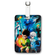 Onyourcases Hunter x Hunter Custom Luggage Tags Personalized Name Brand PU Leather Luggage Tag With Strap Awesome Baggage Hanging Suitcase Bag Tags Top Name ID Labels Travel Bag Accessories