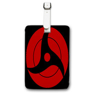 Onyourcases Itachi s Mangekyou Sharingan Custom Luggage Tags Personalized Name Brand PU Leather Luggage Tag With Strap Awesome Baggage Hanging Suitcase Bag Tags Top Name ID Labels Travel Bag Accessories