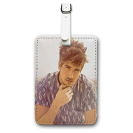 Onyourcases Joey Graceffa Custom Luggage Tags Personalized Name Brand PU Leather Luggage Tag With Strap Awesome Baggage Hanging Suitcase Bag Tags Top Name ID Labels Travel Bag Accessories