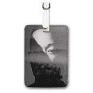 Onyourcases John Legend Custom Luggage Tags Personalized Name Brand PU Leather Luggage Tag With Strap Awesome Baggage Hanging Suitcase Bag Tags Top Name ID Labels Travel Bag Accessories