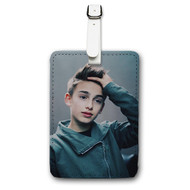 Onyourcases Johnny Orlando Custom Luggage Tags Personalized Name Brand PU Leather Luggage Tag With Strap Awesome Baggage Hanging Suitcase Bag Tags Top Name ID Labels Travel Bag Accessories
