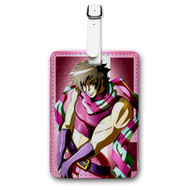 Onyourcases Joseph Joestar Jojo s Bizarre Adventure Custom Luggage Tags Personalized Name Brand PU Leather Luggage Tag With Strap Awesome Baggage Hanging Suitcase Bag Tags Top Name ID Labels Travel Bag Accessories