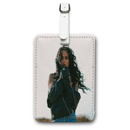 Onyourcases Kehlani 3 Custom Luggage Tags Personalized Name Brand PU Leather Luggage Tag With Strap Awesome Baggage Hanging Suitcase Bag Tags Top Name ID Labels Travel Bag Accessories