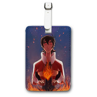 Onyourcases Keith Voltron Legendary Defender Custom Luggage Tags Personalized Name Brand PU Leather Luggage Tag With Strap Awesome Baggage Hanging Suitcase Bag Tags Top Name ID Labels Travel Bag Accessories