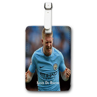 Onyourcases Kevin De Bruyne Custom Luggage Tags Personalized Name Brand PU Leather Luggage Tag With Strap Awesome Baggage Hanging Suitcase Bag Tags Top Name ID Labels Travel Bag Accessories
