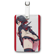 Onyourcases Kill la Kill 3 Custom Luggage Tags Personalized Name Brand PU Leather Luggage Tag With Strap Awesome Baggage Hanging Suitcase Bag Tags Top Name ID Labels Travel Bag Accessories