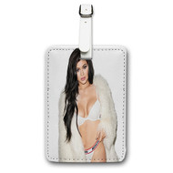 Onyourcases Kylie Jenner Custom Luggage Tags Personalized Name Brand PU Leather Luggage Tag With Strap Awesome Baggage Hanging Suitcase Bag Tags Top Name ID Labels Travel Bag Accessories